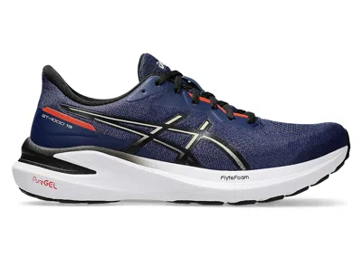 Pre-owned Asics Men's  Gt1000 13 Sneakers In Blue Expanse/feather Grey In Multi