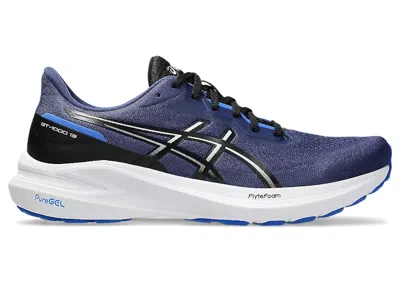 Pre-owned Asics Men's  Gt1000 13 Sneakers In Indigo Blue/white