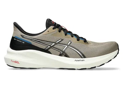 Pre-owned Asics Men's  Gt1000 13 Sneakers In Pepper/white