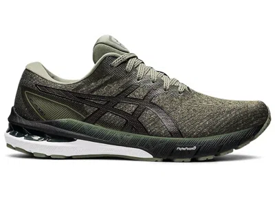 Pre-owned Asics Men's  Gt2000 10 Sneakers In Lichen Green/black