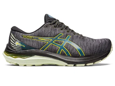 Pre-owned Asics Men's  Gt2000 11 Goretex Sneakers In Black/ink Teal
