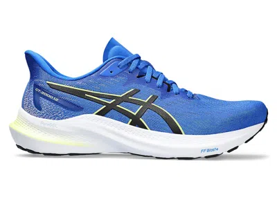 Pre-owned Asics Men's  Gt2000 12 Sneakers In Illusion Blue/black In Multi