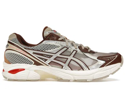 Pre-owned Asics Men's  Gt2160 Above The Clouds Sneakers In Cream/chocolate Brown