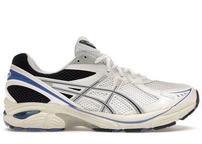 Pre-owned Asics Men's  Gt2160 Blue Sneakers In White/piedmont Grey In Gray