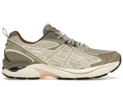 Pre-owned Asics Men's  Gt2160 Wood Wood Sneakers In Cream/oatmeal In Brown