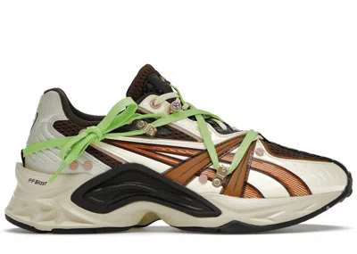 Pre-owned Asics Men's  Hn2s Protoblast Andersson Bell Sneakers In Butter/chocolate Brown