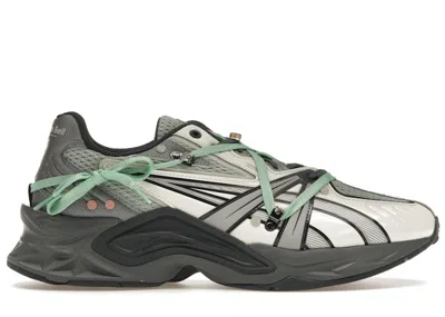 Pre-owned Asics Men's  Hn2s Protoblast Andersson Bell Sneakers In Smoke Grey/sea Grass