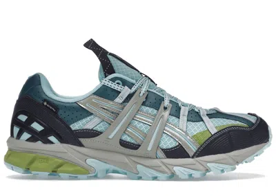 Pre-owned Asics Men's  Hs4s Gelsonoma 1550 Goretex Sneakers In Aruba Blue Graphite