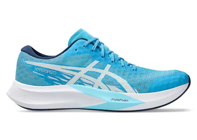Pre-owned Asics Men's  Hyper Speed 4 Sneakers In Digital Aqua/soothing Sea In Blue