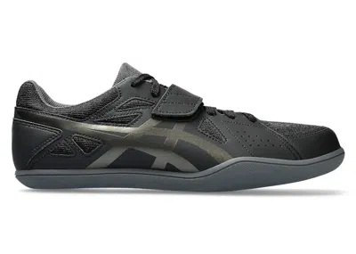 Pre-owned Asics Men's  Hyper Throw 3 Sneakers In Black/gunmetal