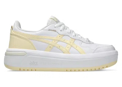 Pre-owned Asics Men's  Japan S St Sneakers In White/alabaster Brown In Multi