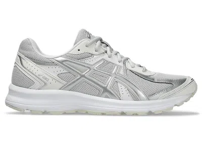 Pre-owned Asics Men's  Jog 100s Sneakers In Cloud Grey/pure Silver