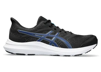 Pre-owned Asics Men's  Jolt 4 Sneakers In Black/blue Expanse