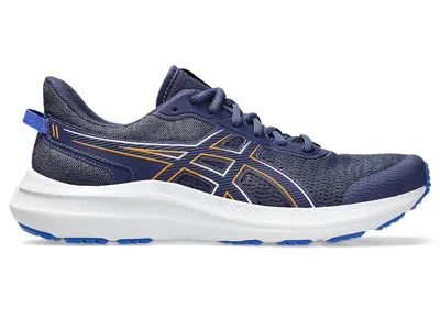 Pre-owned Asics Men's  Jolt 5 Sneakers In Indigo Blue/amber In Multi