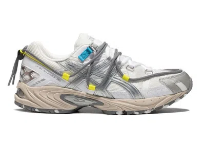 Pre-owned Asics Men's  Kahana Tr V2 Grey Sneakers In White/frey/yellow In Multi