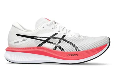 Pre-owned Asics Men's  Magic Speed 3 Sneakers In White/black In Multi