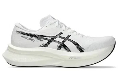 Pre-owned Asics Men's  Magic Speed 4 Sneakers In White/black In Multi