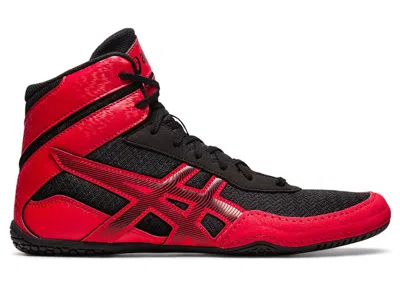 Pre-owned Asics Men's  Matcontrol 3 Sneakers In Black/classic Red In Multi