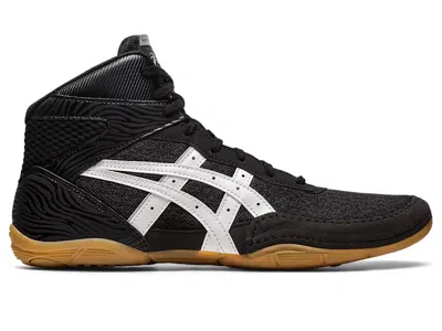 Pre-owned Asics Men's  Matflex 7 Sneakers In Black/white In Multi