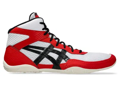 Pre-owned Asics Men's  Matflex 7 Sneakers In Classic Red/black In Multi