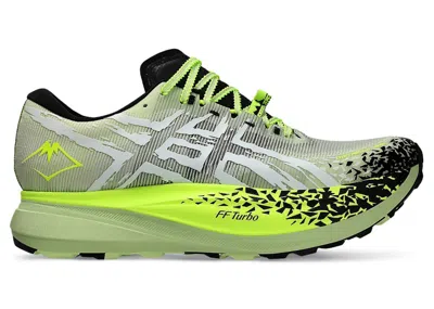 Pre-owned Asics Men's  Metafuji Trail Sneakers In Cool Matcha/black In Multi