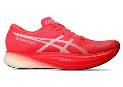 Pre-owned Asics Men's  Metaspeed Edge+ Sneakers In Diva Pink/white