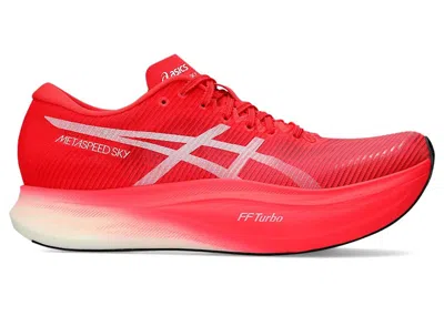 Pre-owned Asics Men's  Metaspeed Sky+ Sneakers In Diva Pink/white