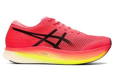 Pre-owned Asics Men's  Metaspeed Sky Sneakers In Performance Red/black