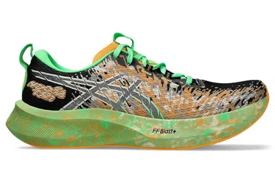 Pre-owned Asics Men's  Noosa Tri 16 Sneakers In Black/new Leaf In Multi