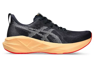 Pre-owned Asics Men's  Novablast 5 Sneakers In Midnight/orange Glow