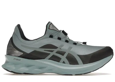 Pre-owned Asics Men's  Novablast Sneakers In Light Steel