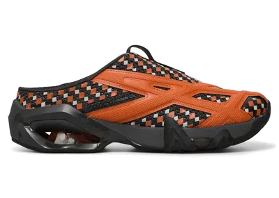 Pre-owned Asics Men's  Novalis Gelstyrax Kiko Kostadinov Sneakers In Obsidian Grey/rust Orange