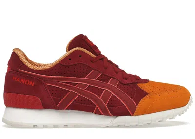 Pre-owned Asics Men's  Onitsuka Tiger Colorado 85 Hanon Wildcats 2 Sneakers In Red/orange