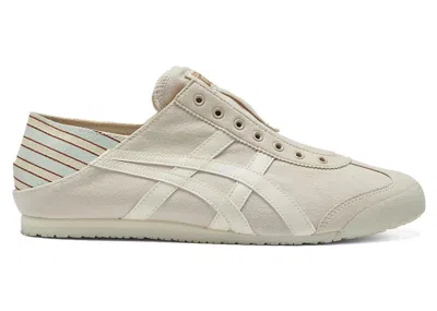 Pre-owned Asics Men's  Onitsuka Tiger Mexico 66 Paraty Sneakers In Oatmeal/cream