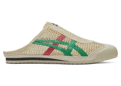 Pre-owned Asics Men's  Onitsuka Tiger Mexico 66 Sabot Sneakers In Cream/kale In Multi