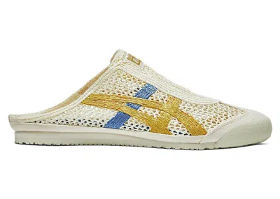 Pre-owned Asics Men's  Onitsuka Tiger Mexico 66 Sabot Sneakers In Cream/mustard In Multi