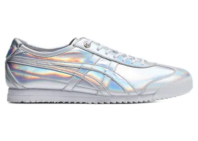Pre-owned Asics Men's  Onitsuka Tiger Mexico 66 Sd Holographic Sneakers In Pure Silver