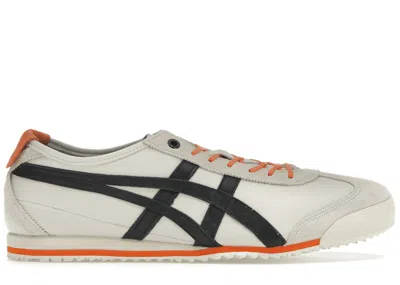 Pre-owned Asics Men's  Onitsuka Tiger Mexico 66 Sd Orange Sneakers In Cream/black