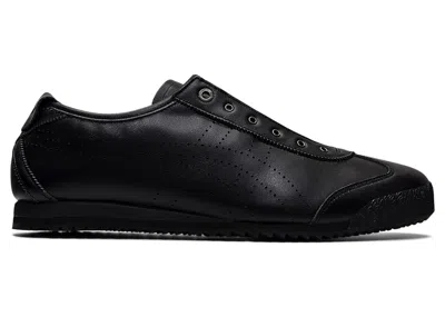 Pre-owned Asics Men's  Onitsuka Tiger Mexico 66 Sd Slipon Sneakers In Black