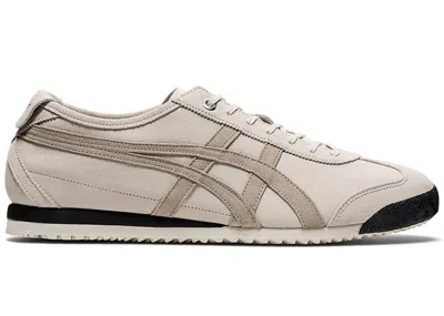 Pre-owned Asics Men's  Onitsuka Tiger Mexico 66 Sd Sneakers In Birch/wood Crepe In Brown