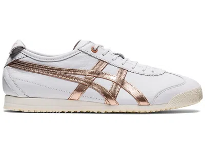Pre-owned Asics Men's  Onitsuka Tiger Mexico 66 Sd Sneakers In White/rose Gold
