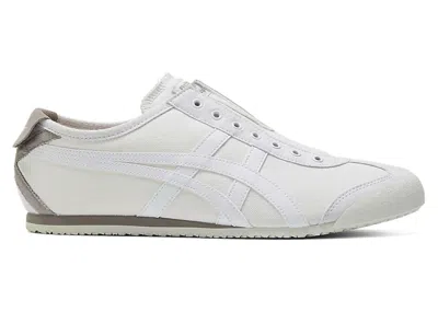 Pre-owned Asics Men's  Onitsuka Tiger Mexico 66 Slipon Grey Sneakers In White