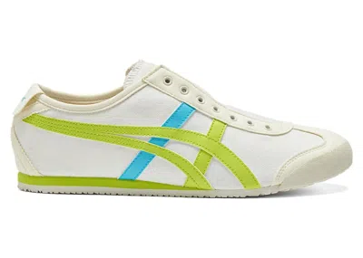 Pre-owned Men's  Onitsuka Tiger Mexico 66 Slipon Sneakers In Cream/neon Lime from StockX