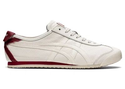 Pre-owned Asics Men's  Onitsuka Tiger Mexico 66 Sneakers In Cream/beet Juice