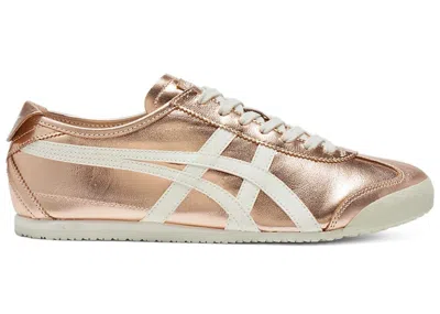 Pre-owned Asics Men's  Onitsuka Tiger Mexico 66 Sneakers In Rose Gold/cream In Multi