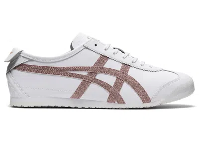 Pre-owned Asics Men's  Onitsuka Tiger Mexico 66 Sneakers In White/rose Gold In Multi