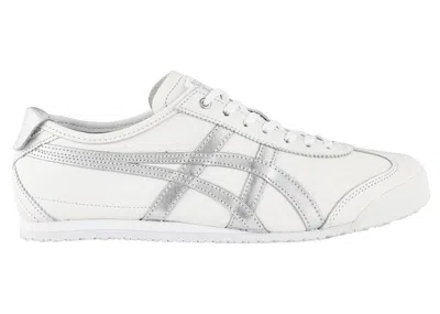 Pre-owned Asics Men's  Onitsuka Tiger Mexico 66 Sneakers In White/silver