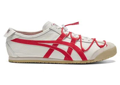 Pre-owned Asics Men's  Onitsuka Tiger Mexico 66 Year Of The Dragon Sneakers In White/classic Red
