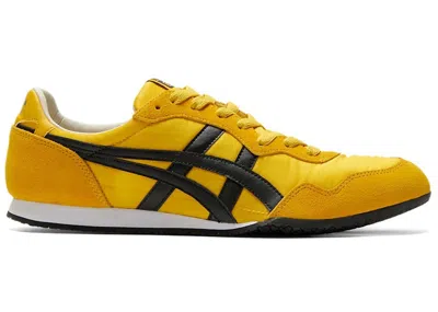 Pre-owned Asics Men's  Onitsuka Tiger Serrano Sneakers In Yellow/black In Multi