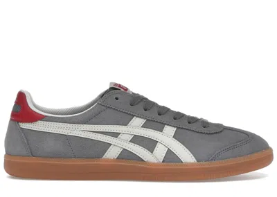 Pre-owned Asics Men's  Onitsuka Tiger Tokuten Grey White Sneakers In Charcoal/birch In Multi